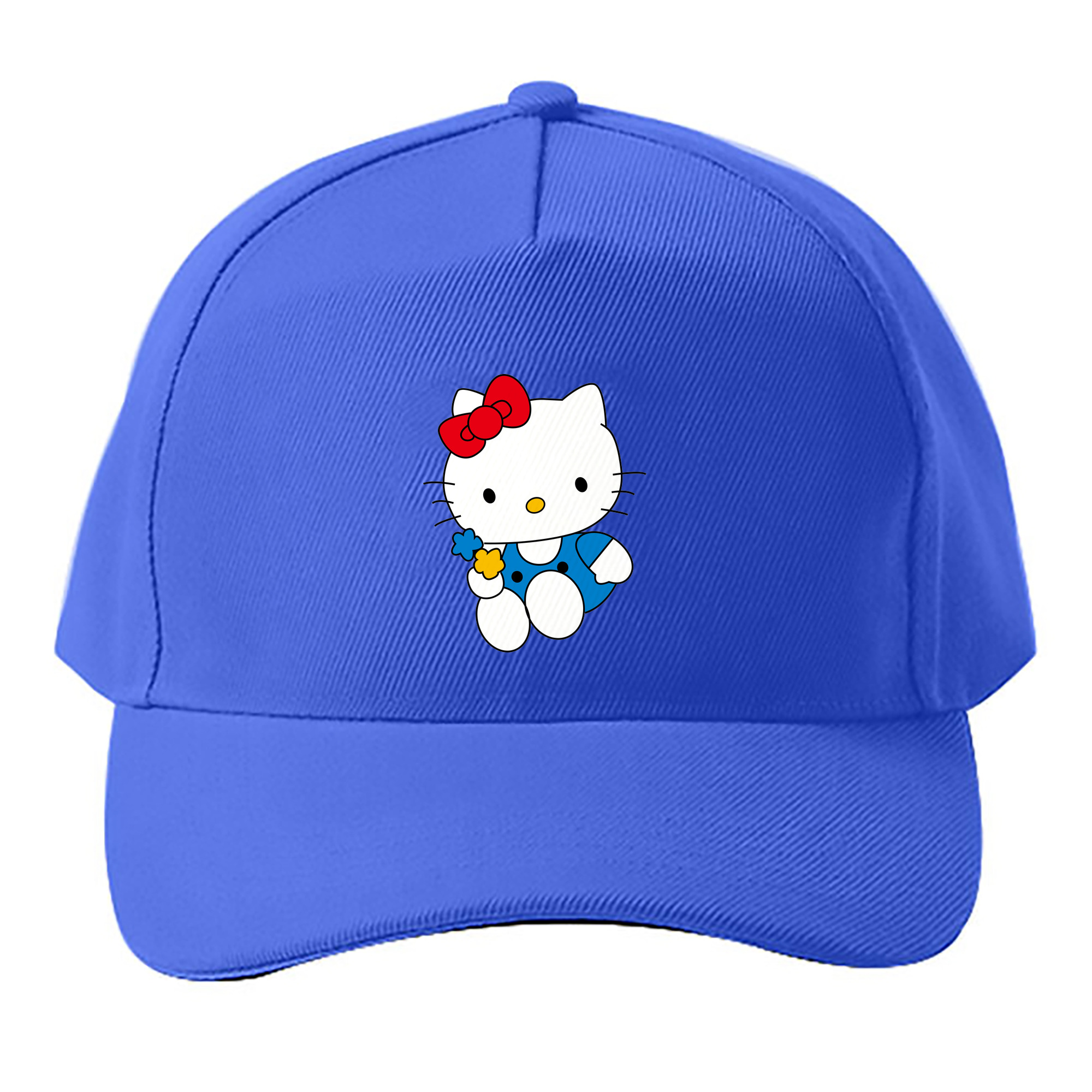 （画像用） Hello Kitty ハローキティ ベースボールキャップ 綿100％ 男女兼用 帽子 スポーツ